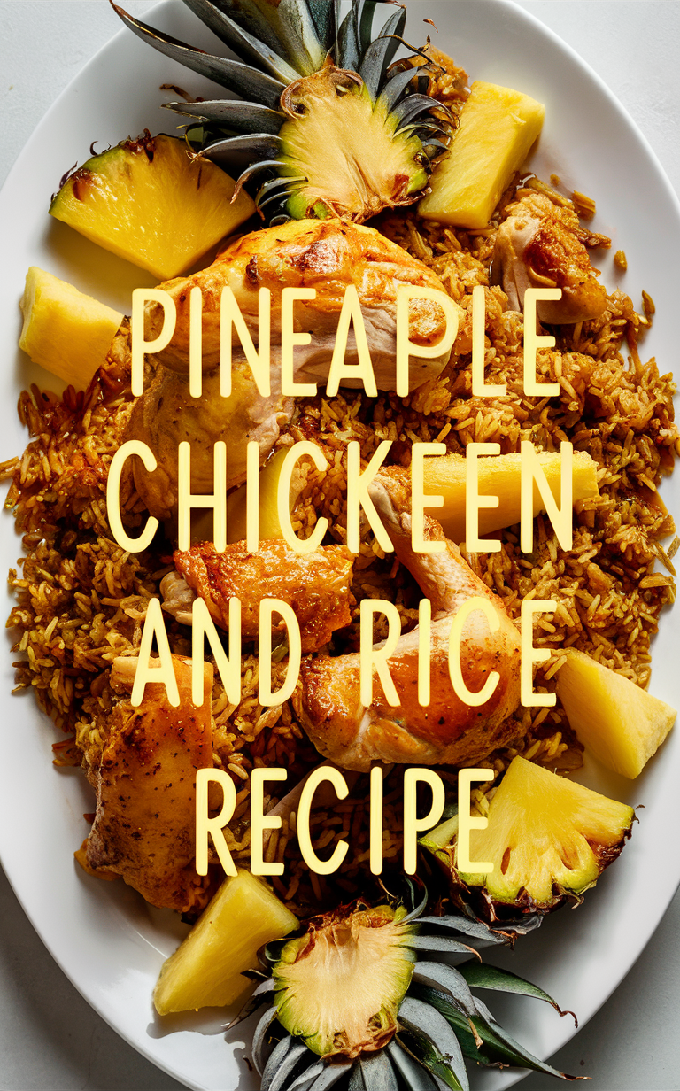 Pineapple chicken recipe, Sweet and sour chicken, Chicken and rice casserole, Hawaiian chicken stir fry, Tropical chicken rice