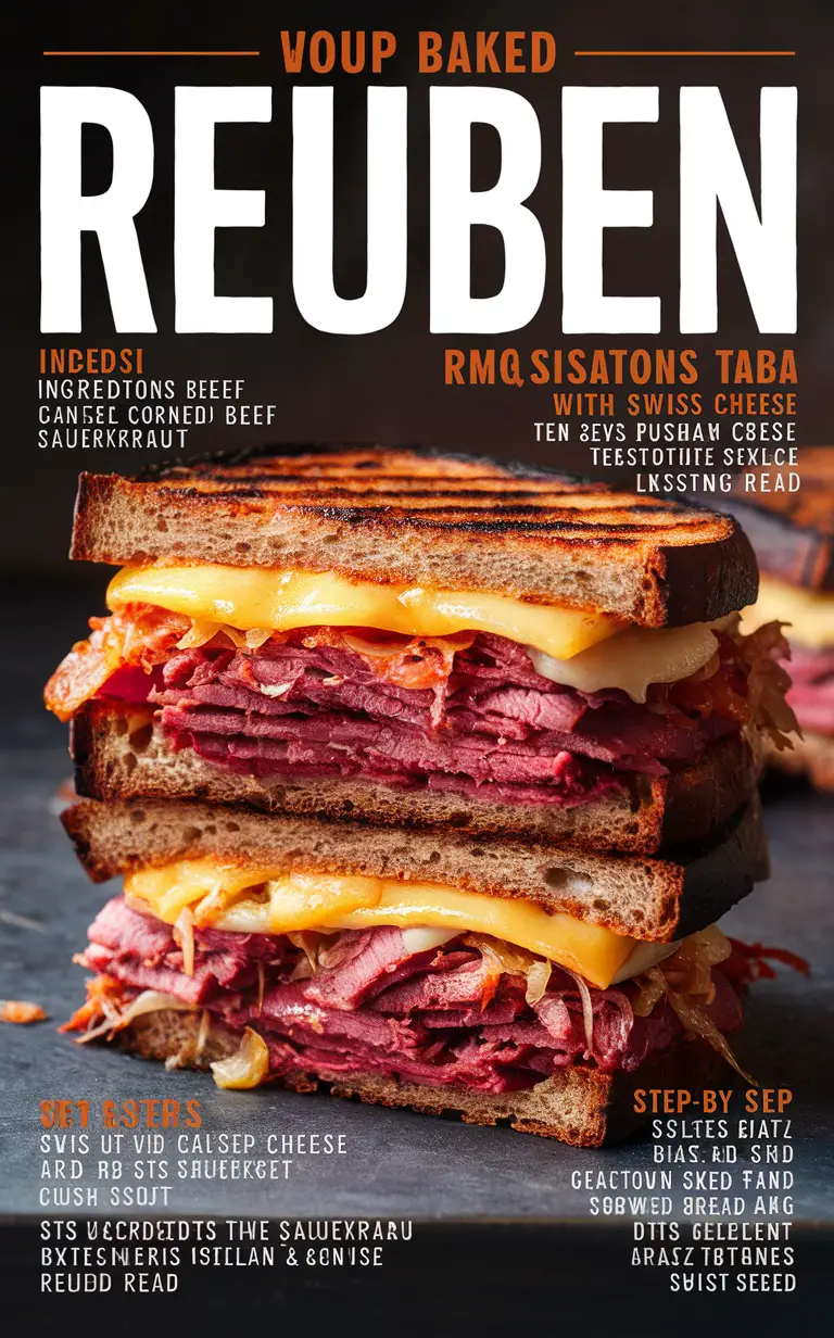 Reuben casserole, Hot Reuben casserole, Reuben bake recipe, Easy Reuben casserole, Best Reuben casserole