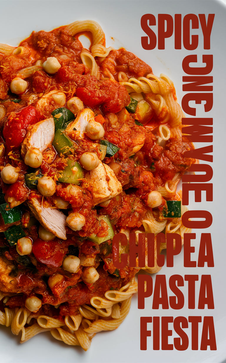 Chickpea pasta recipes, Chicken and chickpea pasta, Spicy chickpea pasta, Chickpea chicken pasta, Spicy chicken pasta