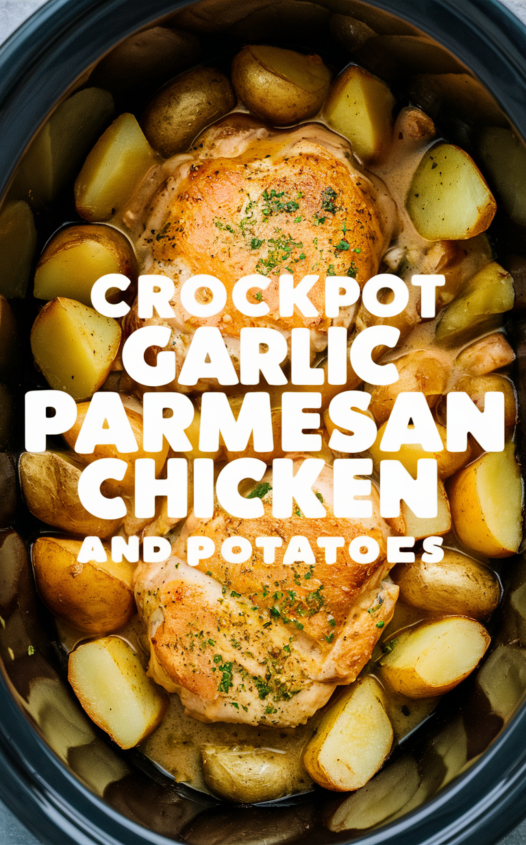 Crockpot recipes, chicken and potatoes, slow cooker meals, easy dinner ideas, one-pot meals