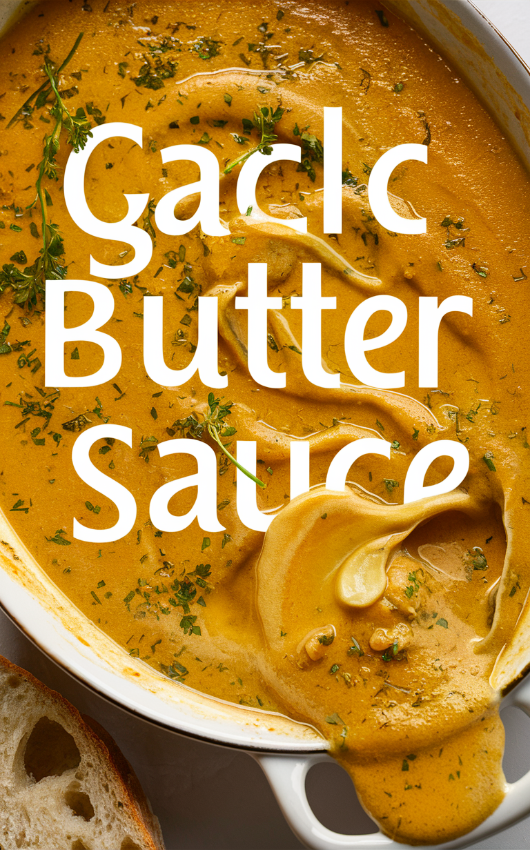 Garlic Butter Sauce Recipe, Creamy Garlic Sauce, Garlic Butter Cream Sauce, Decadent Garlic Butter Sauce, Homemade Garlic Butter Sauce