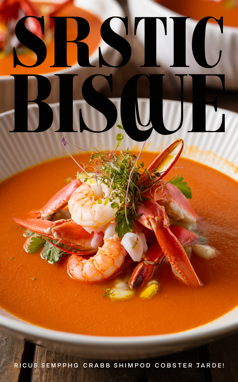 Seafood bisque recipe, Seafood soup recipe, Lobster bisque, Crab bisque, Shrimp bisque