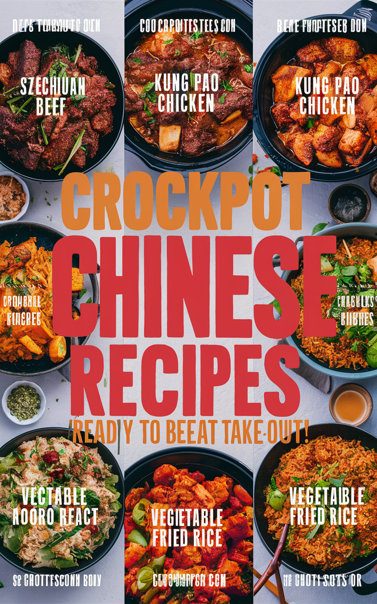 Crockpot Chinese recipes, Slow cooker Asian dishes, Chinese crockpot meals, Crockpot Chinese chicken, Authentic Chinese slow cooker