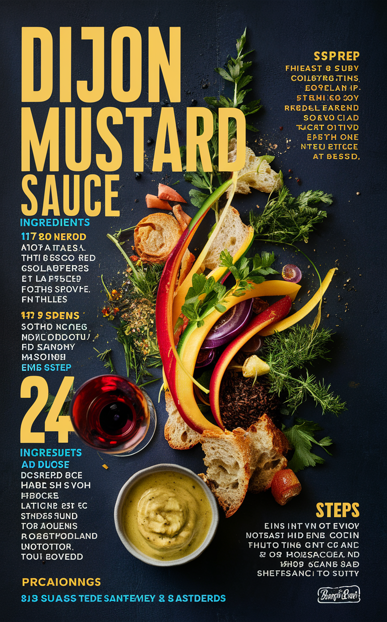 Dijon mustard recipe, homemade Dijon mustard, easy Dijon mustard sauce, creamy Dijon mustard, Dijon mustard dressing