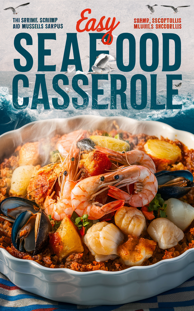 Seafood casserole recipe, 
Seafood casserole ideas, 
Simple seafood casserole, 
Best seafood casserole, 
Delicious seafood casserole