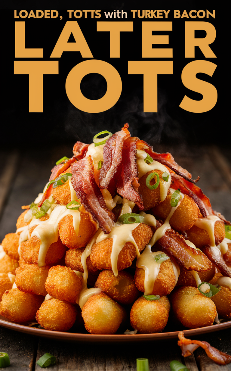 Bacon-wrapped tater tots, Loaded tots, Tater tot casserole, Cheesy tater tots, Gourmet tater tots