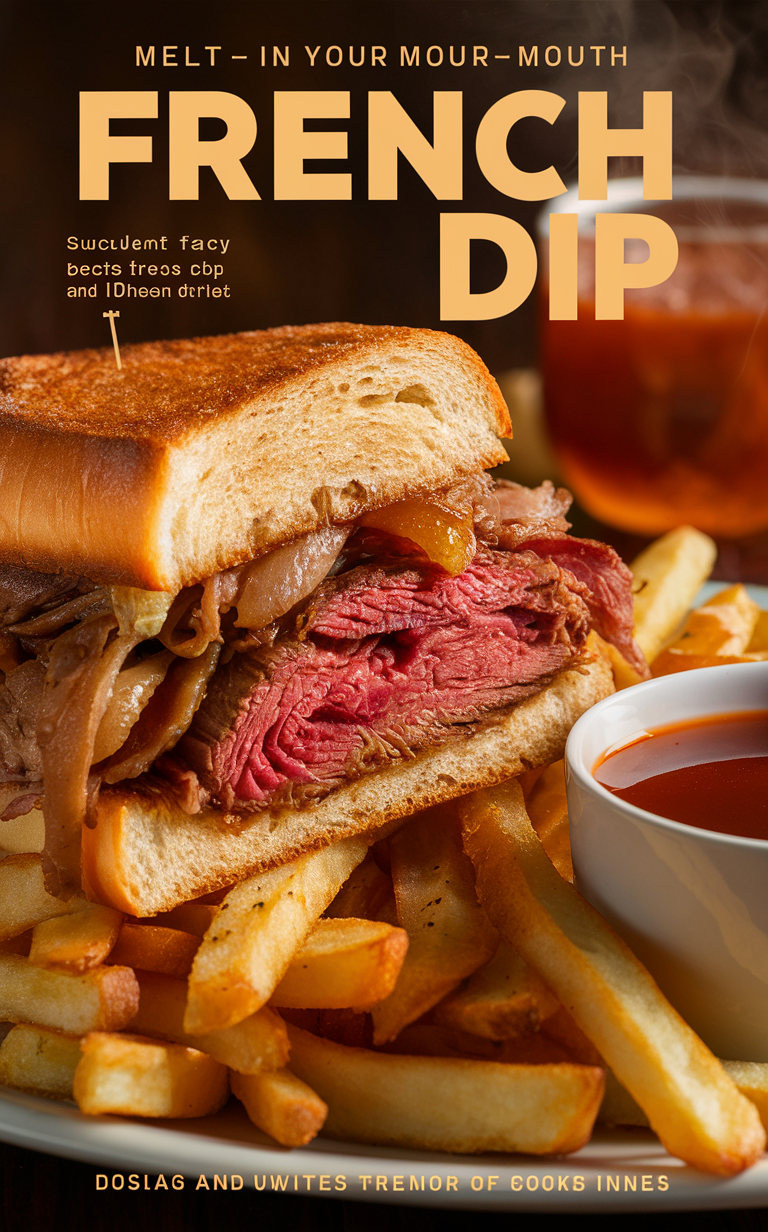 French Dip Sandwiches, Slow Cooker Dinner, Beef Au Jus, Savory Dinner, Hot Sandwiches