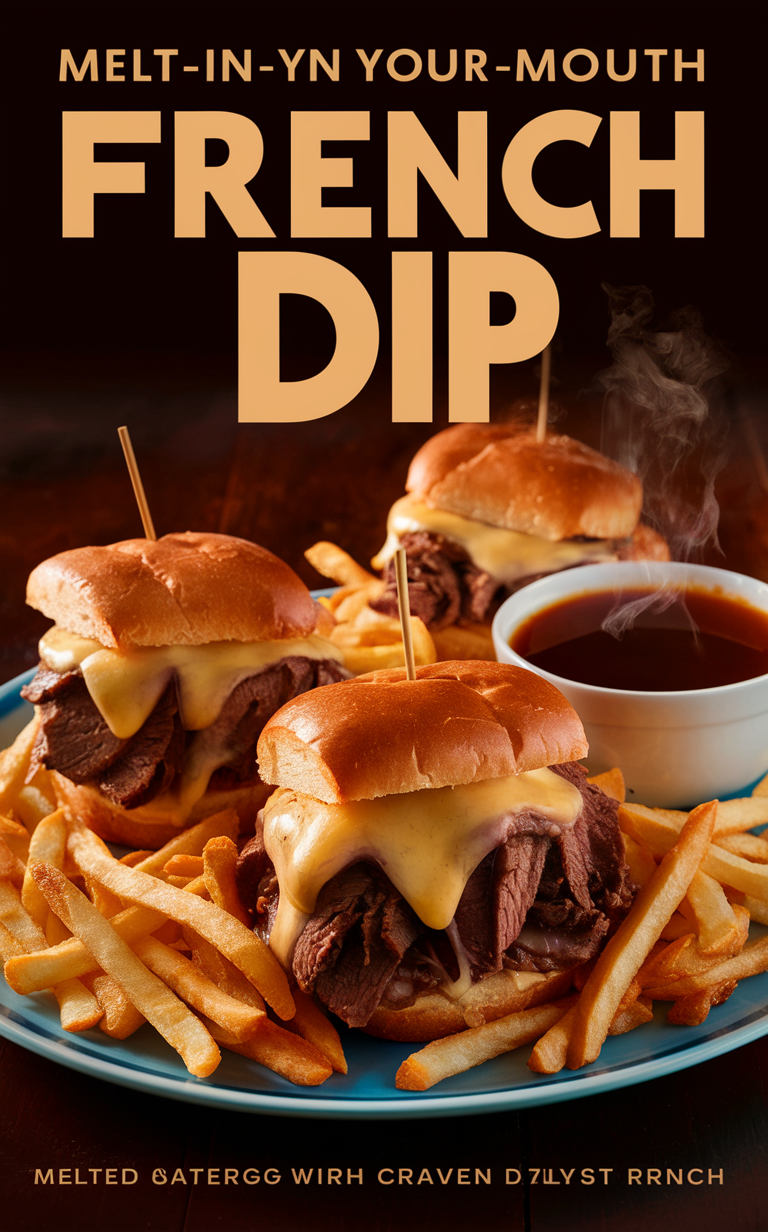 French Dip Sandwiches, Slow Cooker Dinner, Beef Au Jus, Savory Dinner, Hot Sandwiches