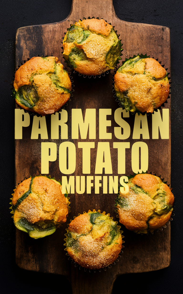 Parmesan Zucchini Muffins, Potato Parmesan Muffins, Zucchini Potato Muffins, Parmesan Potato Muffins, Zucchini Parmesan Muffins