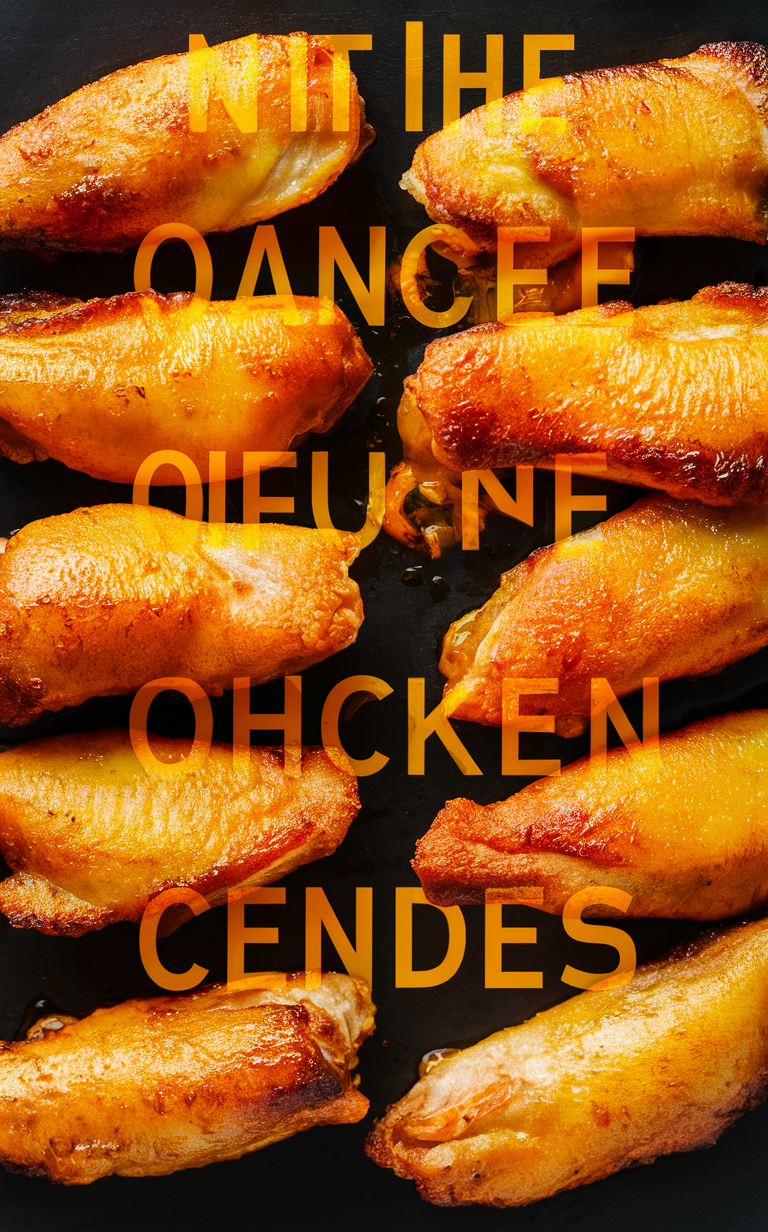 Orange chicken recipe, Citrus chicken tenders, Tangy chicken dish, Flavorful poultry recipe, Zesty chicken tenders