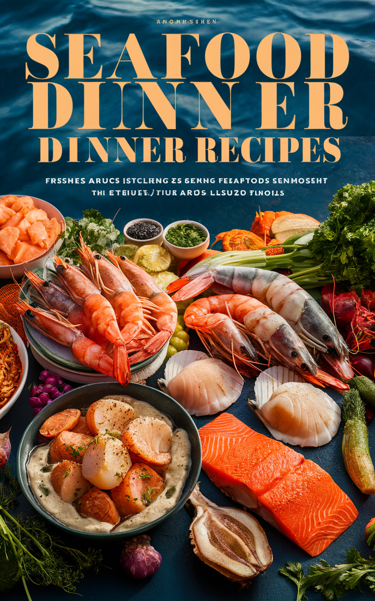 Lobster recipe, Shrimp recipe, Salmon recipe, Clam recipe, Halibut recipe