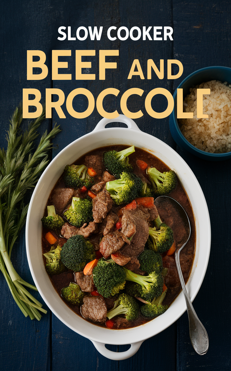 Slow Cooker Beef recipe, Slow Cooker Beef tips, Slow Cooker Beef ideas, Slow Cooker Broccoli dish, Slow Cooker Broccoli recipe