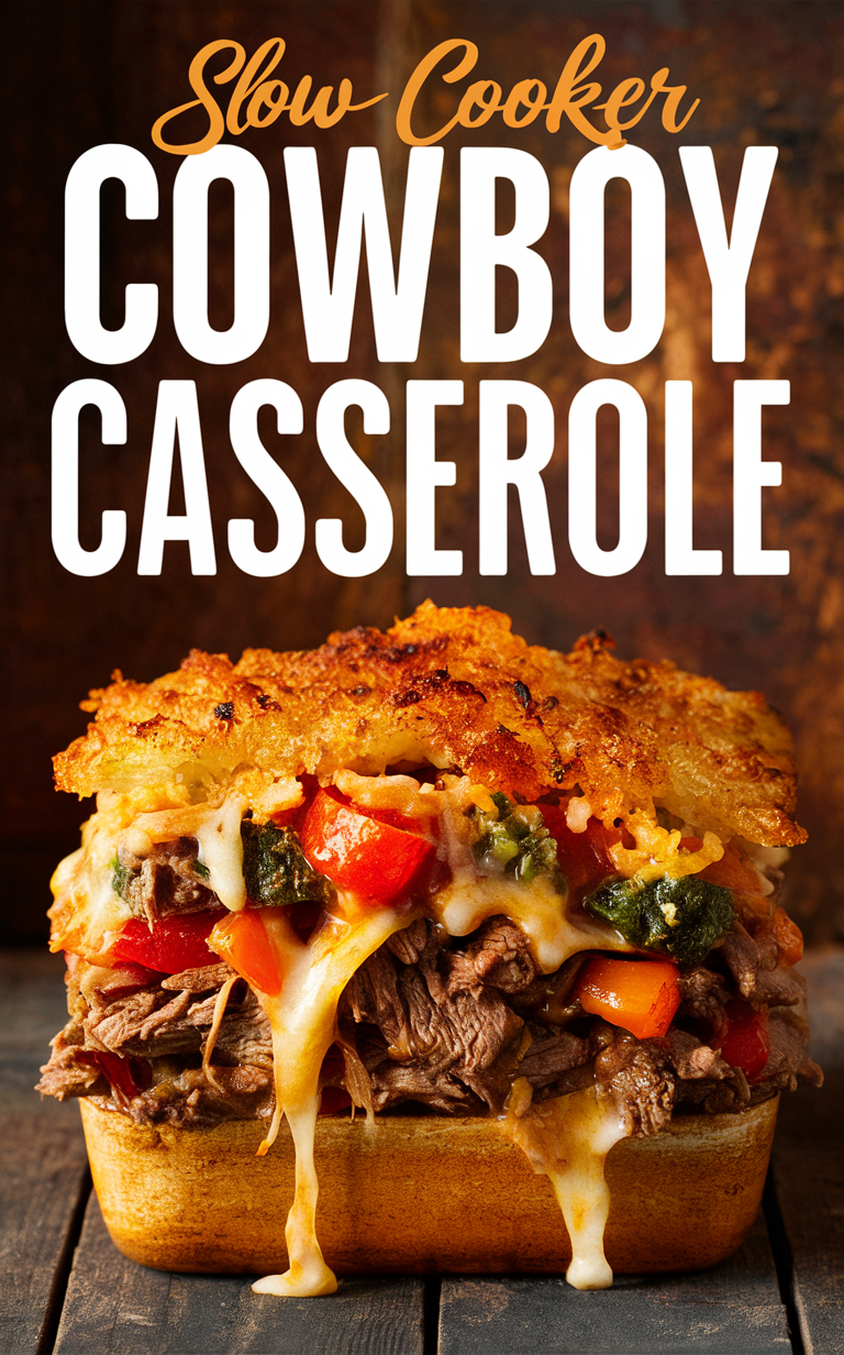 slow cooker cowboy casserole, cowboy casserole recipe, easy slow cooker casserole, cowboy casserole slow cooker, best cowboy casserole