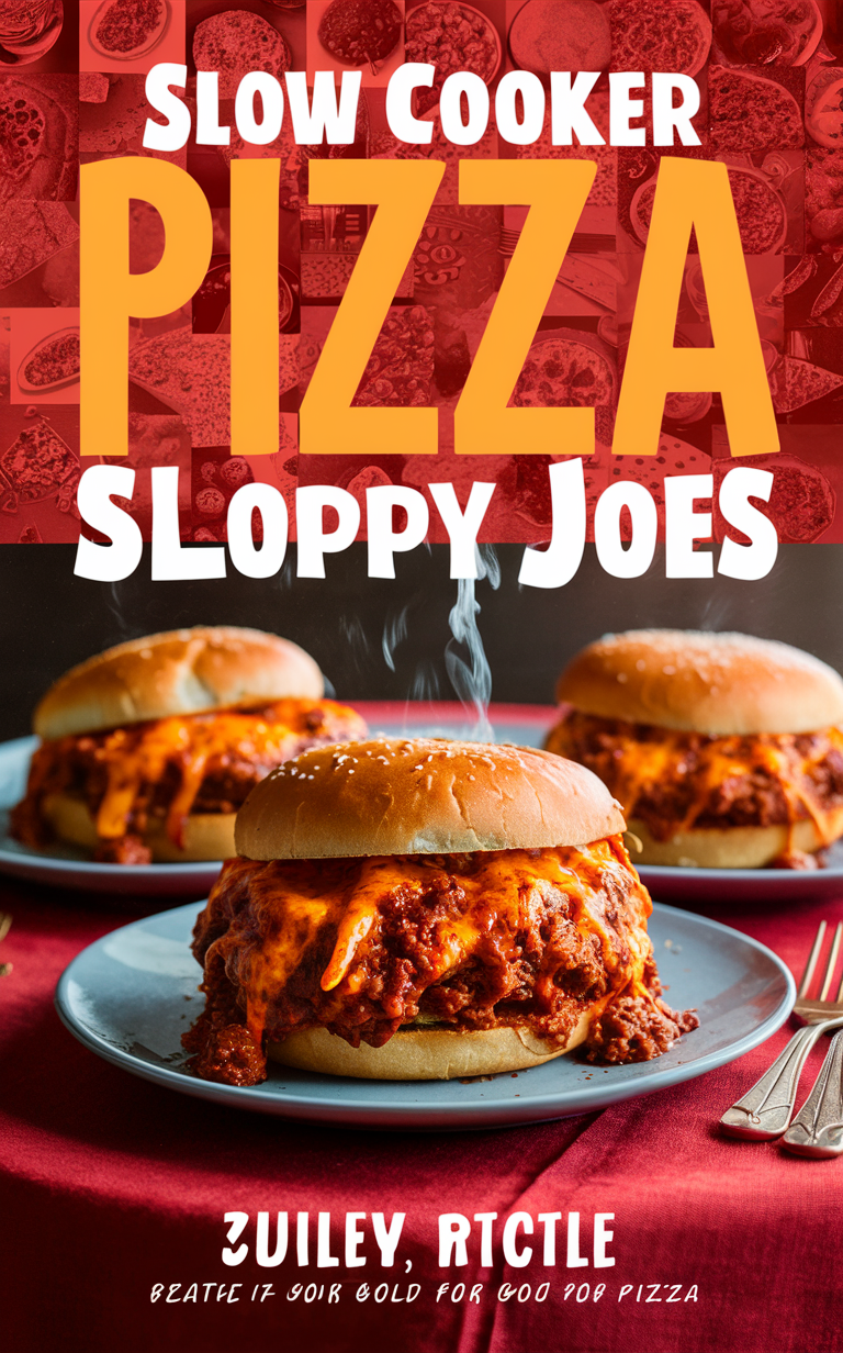 Slow Cooker Pizza Sloppy Joes, Pizza Sloppy Joes, Slow Cooker Recipe, Pizza Recipe, Sloppy Joes Recipe