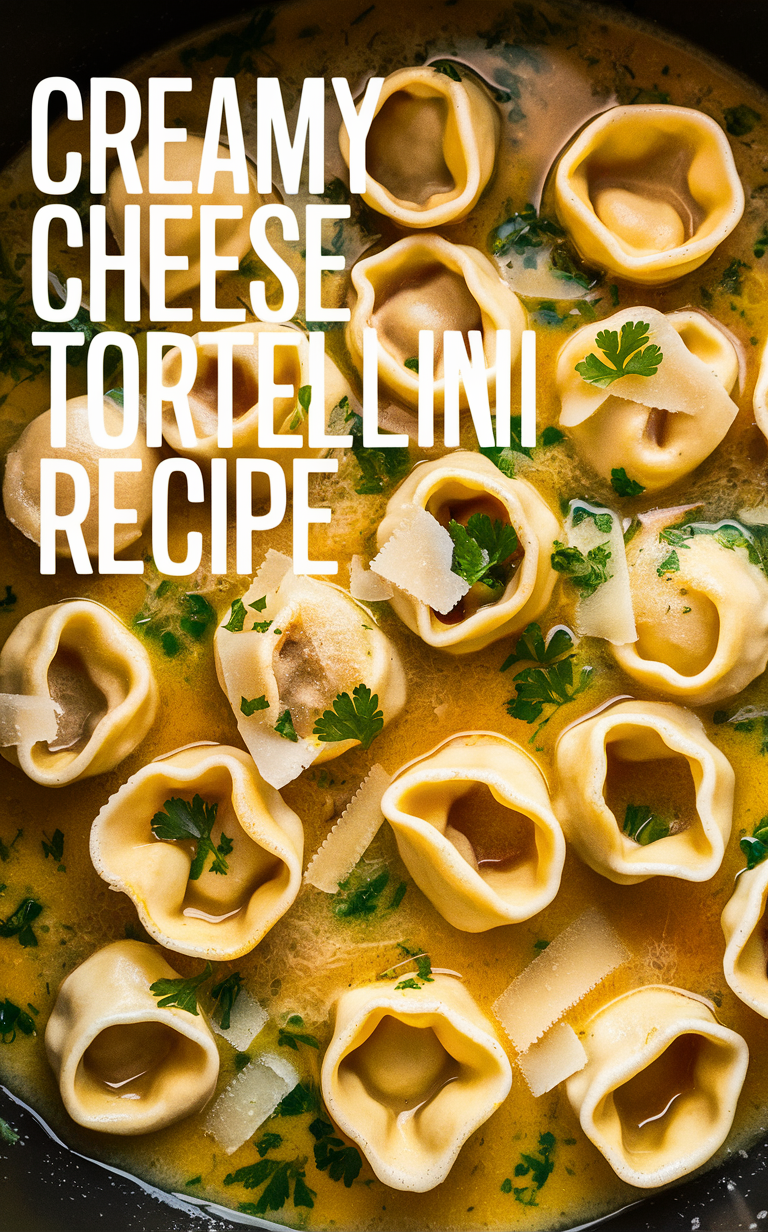 Creamy cheese tortellini, Easy cheese tortellini recipe, Creamy pasta recipes, Cheese-filled tortellini, Cheese tortellini dishes