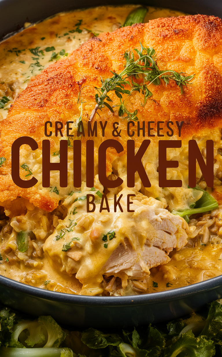 Chicken casserole recipe, Cheesy chicken casserole, Creamy chicken casserole, Baked chicken and rice, Chicken and rice bake