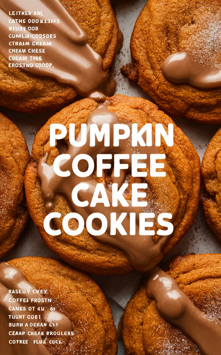 Pumpkin spice cookie recipe, Easy pumpkin cookie recipe, Pumpkin coffee cake cookies, Pumpkin cookie bars, Homemade pumpkin cookies