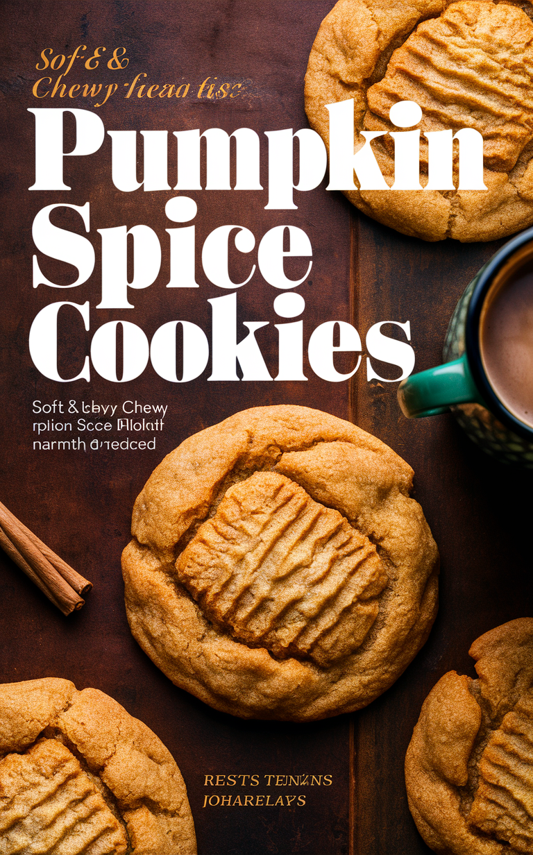 pumpkin spice cookies, pumpkin cookie recipe, pumpkin dessert ideas, pumpkin spice baking, homemade pumpkin cookies