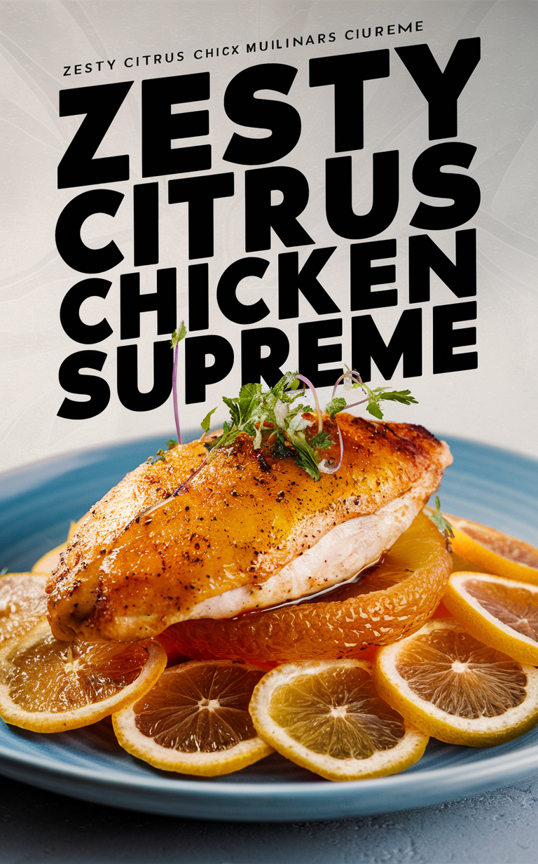 Zesty citrus marinade, Citrus-glazed chicken, Citrus chicken recipe, Zesty chicken dish, Tangy citrus chicken