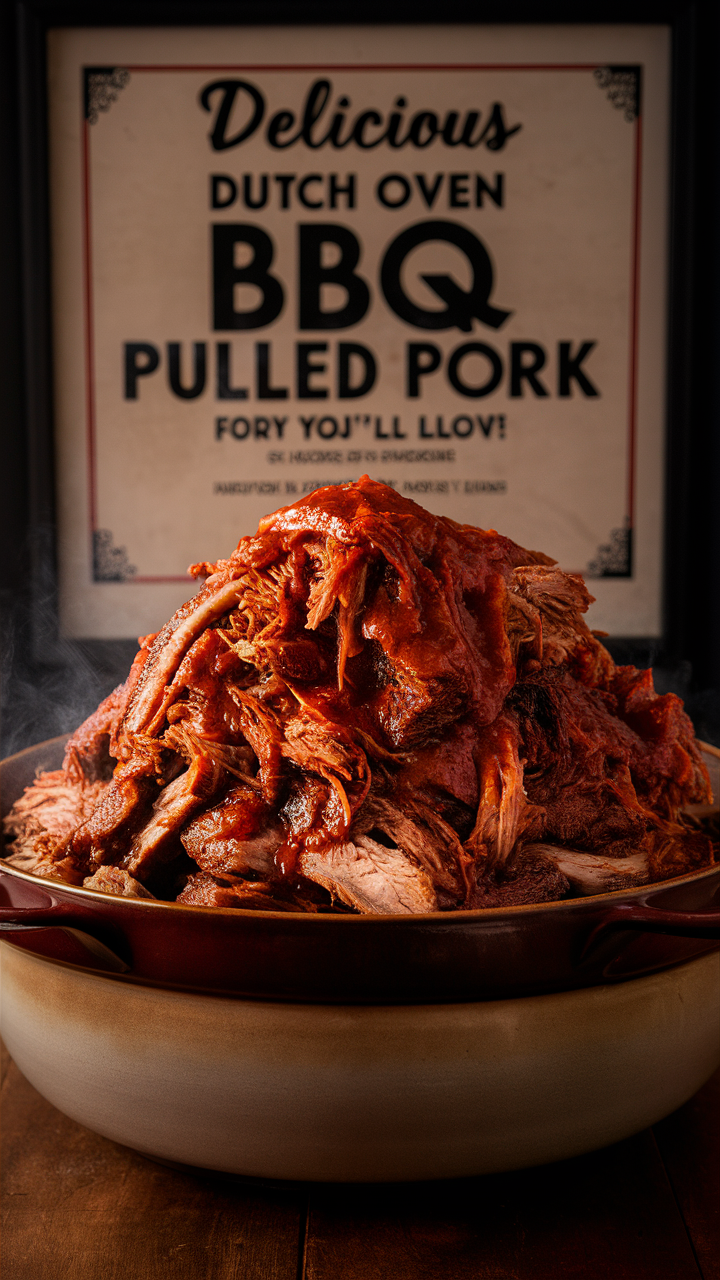 Dutch Oven BBQ Pulled Pork | Nutrify Recipe App