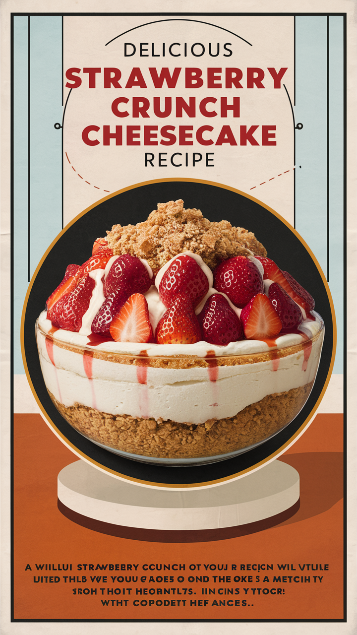 Strawberry cheesecake recipe, Easy strawberry cheesecake, Strawberry crumb cheesecake, Homemade strawberry cheesecake, Strawberry cream cheese cake