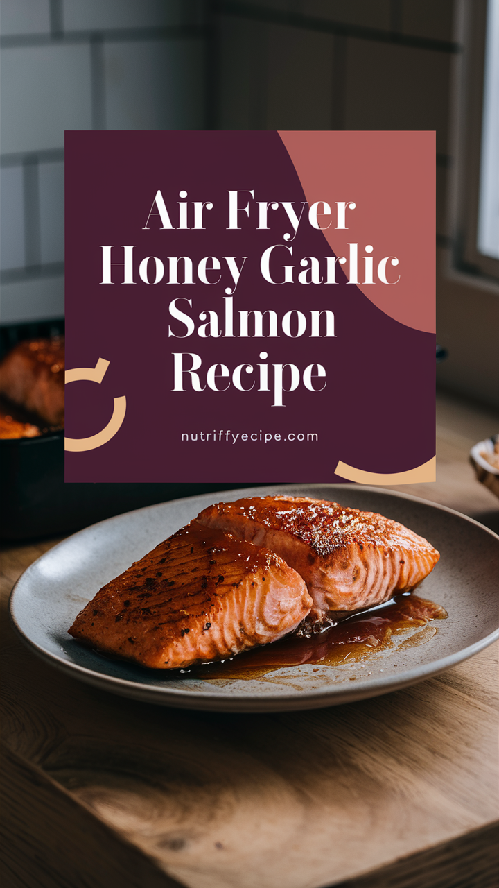 Air Fryer Salmon Recipe, Honey Garlic Salmon, Cooking Salmon in Air Fryer, Air Fryer Fish Recipe, Easy Air Fryer Salmon