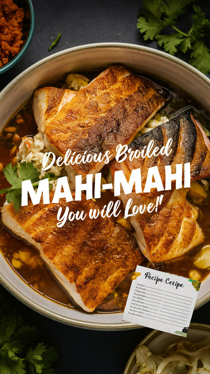 Mahi-Mahi recipe, Broiled fish, Seafood dish, Grilled Mahi-Mahi, Fish recipes