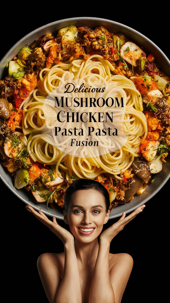 Creamy mushroom pasta, Chicken mushroom pasta, Creamy chicken pasta, Mushroom pasta recipe, Chicken pasta recipe