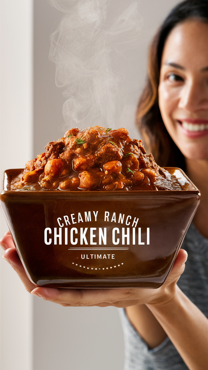 Creamy Ranch Chicken Chili, Creamy Ranch Soup, Creamy Chicken Chili, Ranch Chicken Recipe, Creamy Ranch Chili