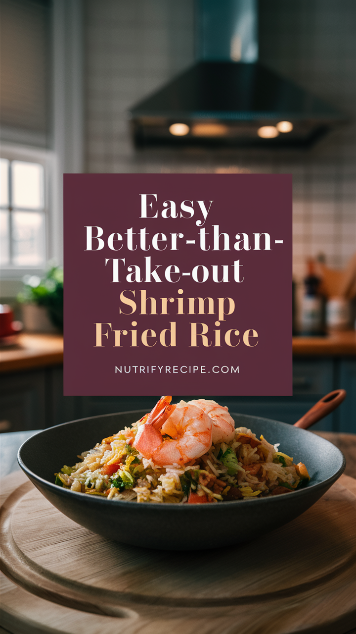 Healthy shrimp fried rice, Asian fried rice, Homemade shrimp fried rice, Quick shrimp fried rice, Delicious fried rice