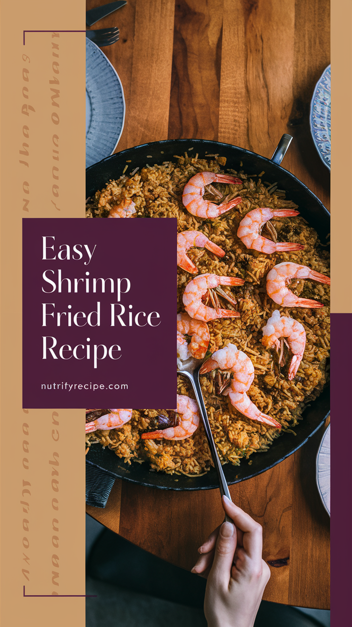 Shrimp stir fry, Rice dish, Asian cuisine, Seafood recipe, Quick dinner idea