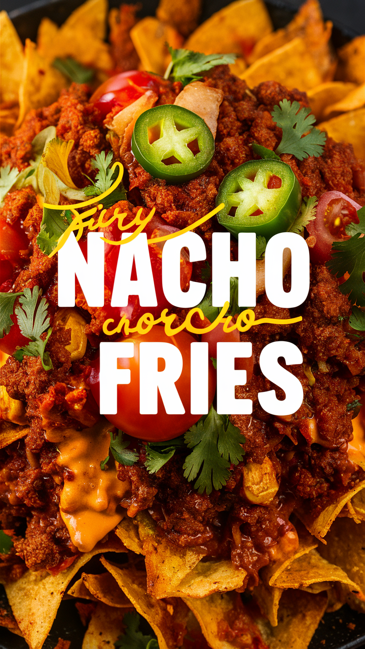 Chorizo Nachos, Nacho Fries, Loaded Fries, Spicy Nachos, Mexican Fries