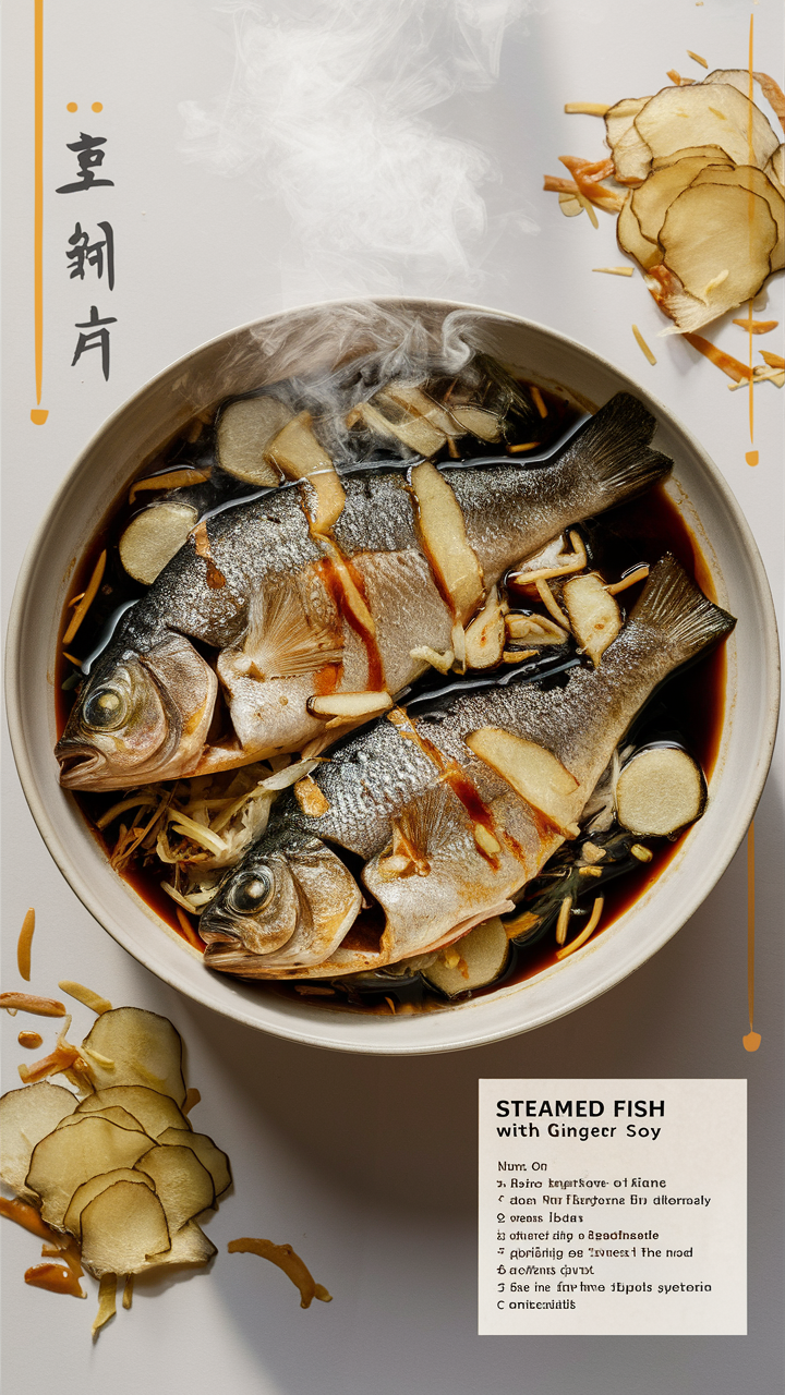 Steamed Fish Recipe, Cooking Steamed Fish, Healthy Steamed Fish, Asian Steamed Fish, Easy Steamed Fish