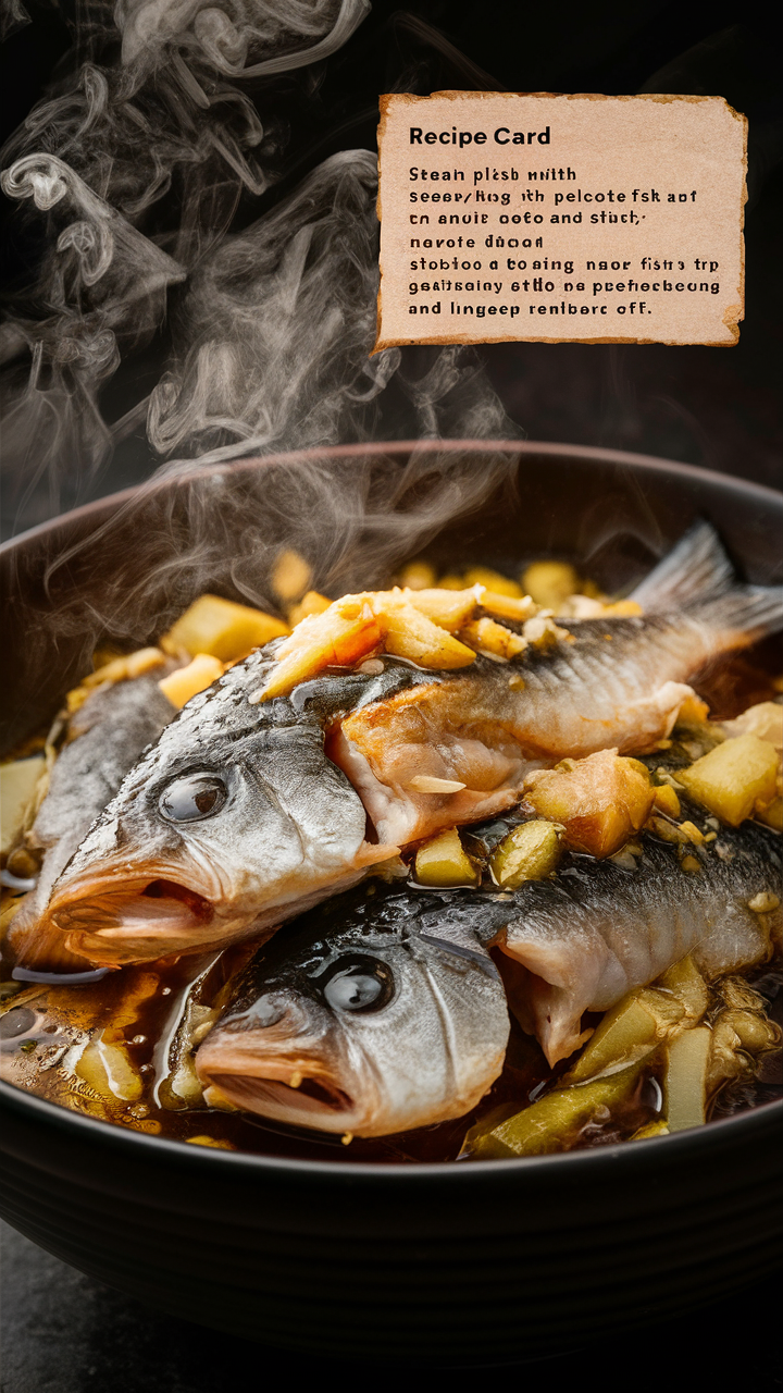 Steamed Fish Recipe, Cooking Steamed Fish, Healthy Steamed Fish, Asian Steamed Fish, Easy Steamed Fish