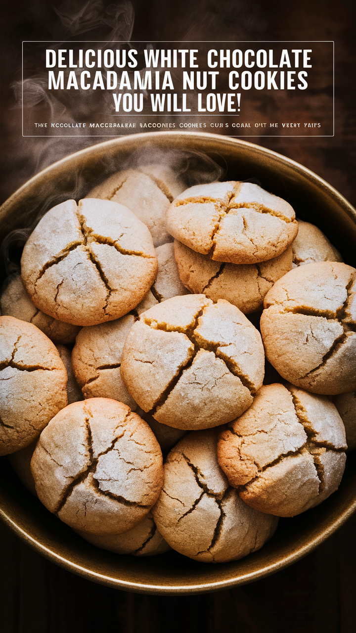 White chocolate macadamia nut cookies, gourmet cookie gifts, delicious cookie recipes, best macadamia nut cookies, premium white chocolate treats