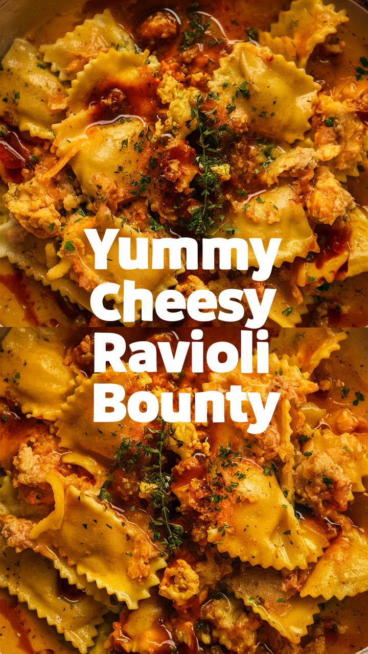 Yummy Cheesy Ravioli Bounty | Nutrify Recipe App