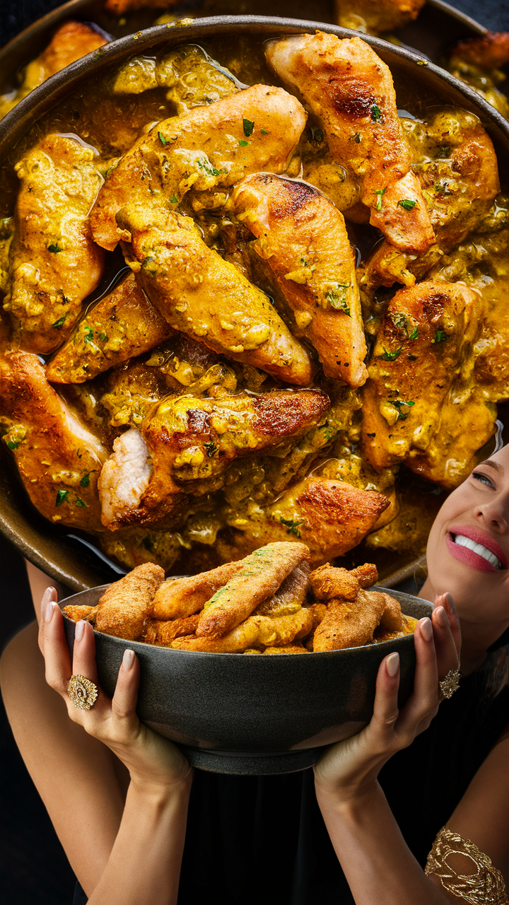 Citrus chicken recipe, Chicken tender recipe, Mustard chicken recipe, Zesty chicken tenders, Citrus mustard chicken