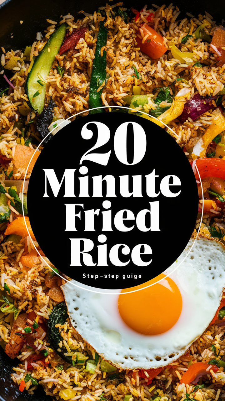 minute rice recipe, easy fried rice, quick meals, homemade fried rice, delicious fried rice