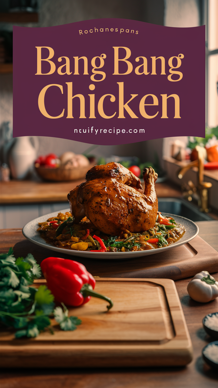 Chicken breast recipe, Spicy chicken marinade, Asian chicken dish, Szechuan chicken recipe, Hot chili chicken wings