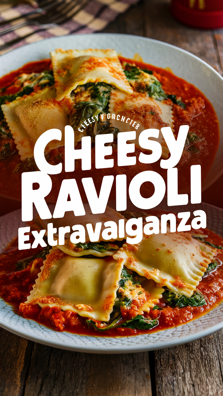Cheese Ravioli Recipe, Homemade Ravioli Dough, Spinach Ricotta Ravioli, Best Ravioli Filling, Three Cheese Ravioli