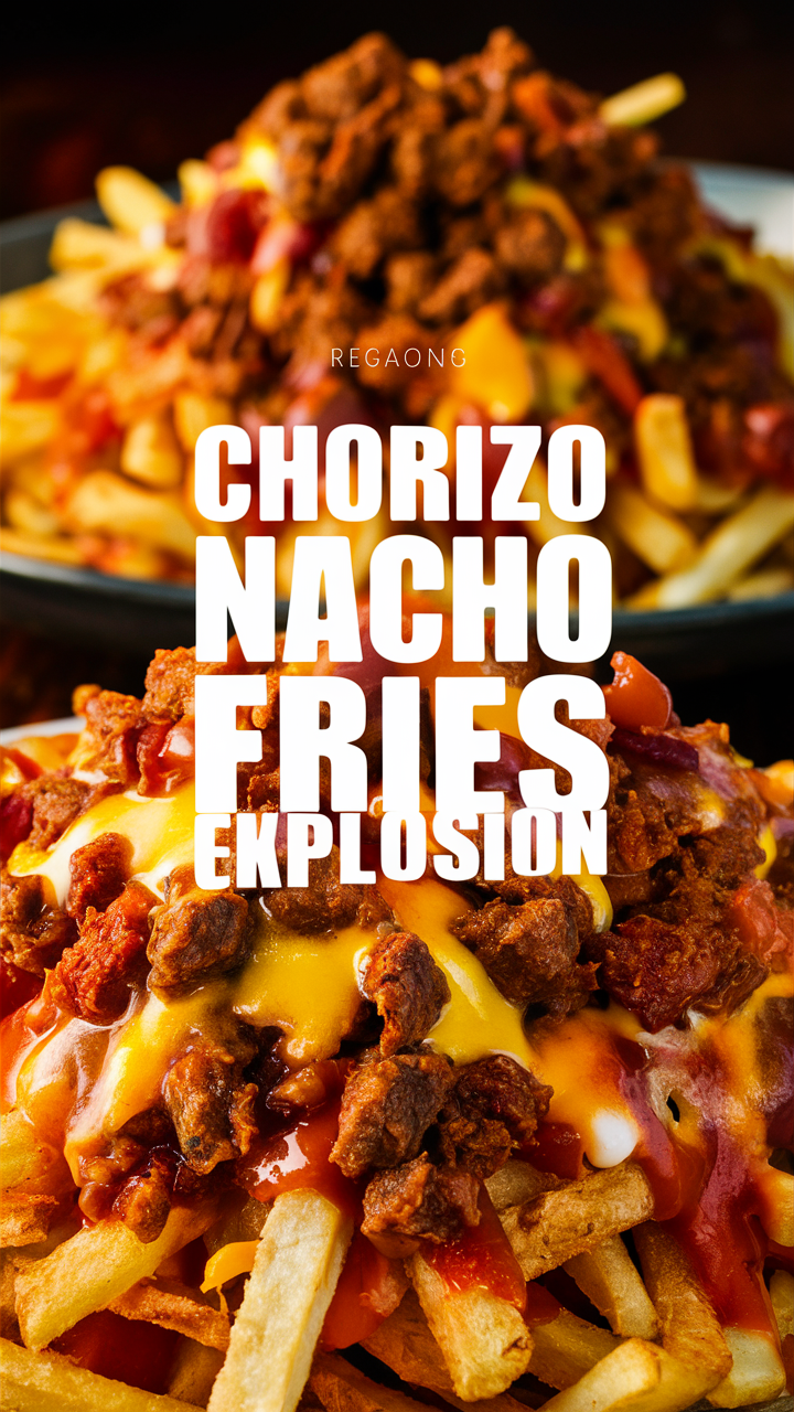 Chorizo Nacho Fries, Spicy Nacho Fries, Loaded Nacho Fries, Cheesy Nacho Fries, Crispy Nacho Fries