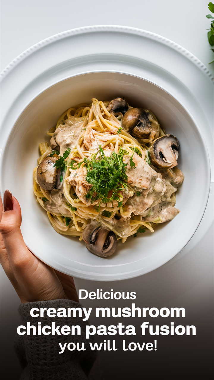 Creamy mushroom pasta, Chicken mushroom pasta, Pasta with mushroom sauce, Creamy chicken mushroom, Mushroom chicken alfredo