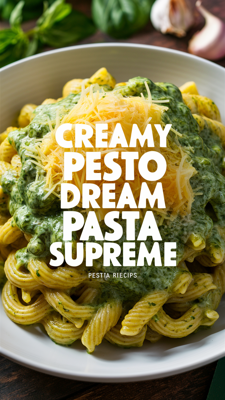 Creamy pesto pasta recipe, Pesto pasta sauce, Easy pesto pasta recipe, Creamy pesto chicken pasta, Homemade pesto pasta