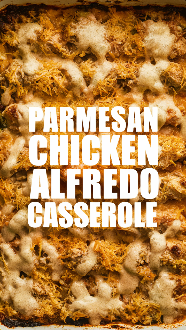 Parmesan Chicken Casserole, Chicken Alfredo Bake, Cheesy Chicken Alfredo Bake, Creamy Chicken Casserole