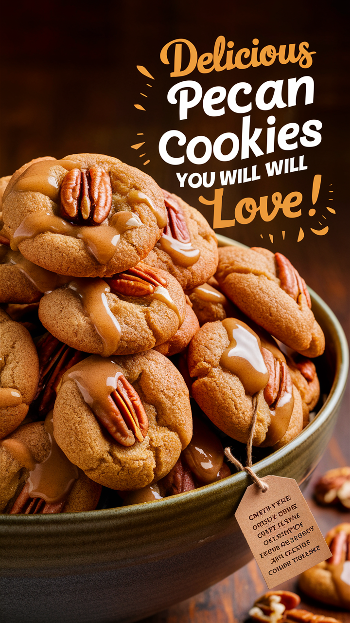 Maple Pecan Cookies, Pecan Cookie Recipe, Pecan Maple Syrup Cookies, Gourmet Pecan Cookies, Maple Nut Cookies