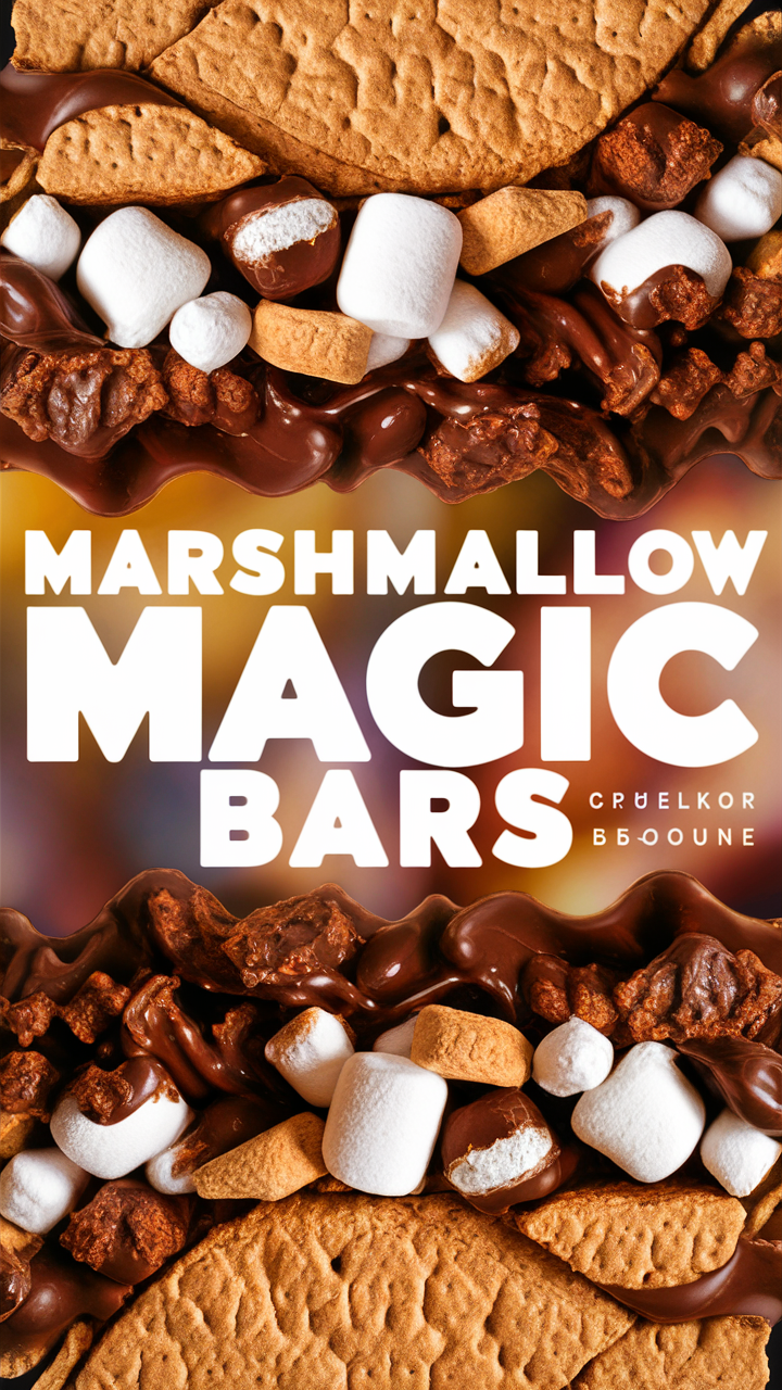 marshmallow dessert, gooey bars, sweet treats, homemade desserts, delicious treats