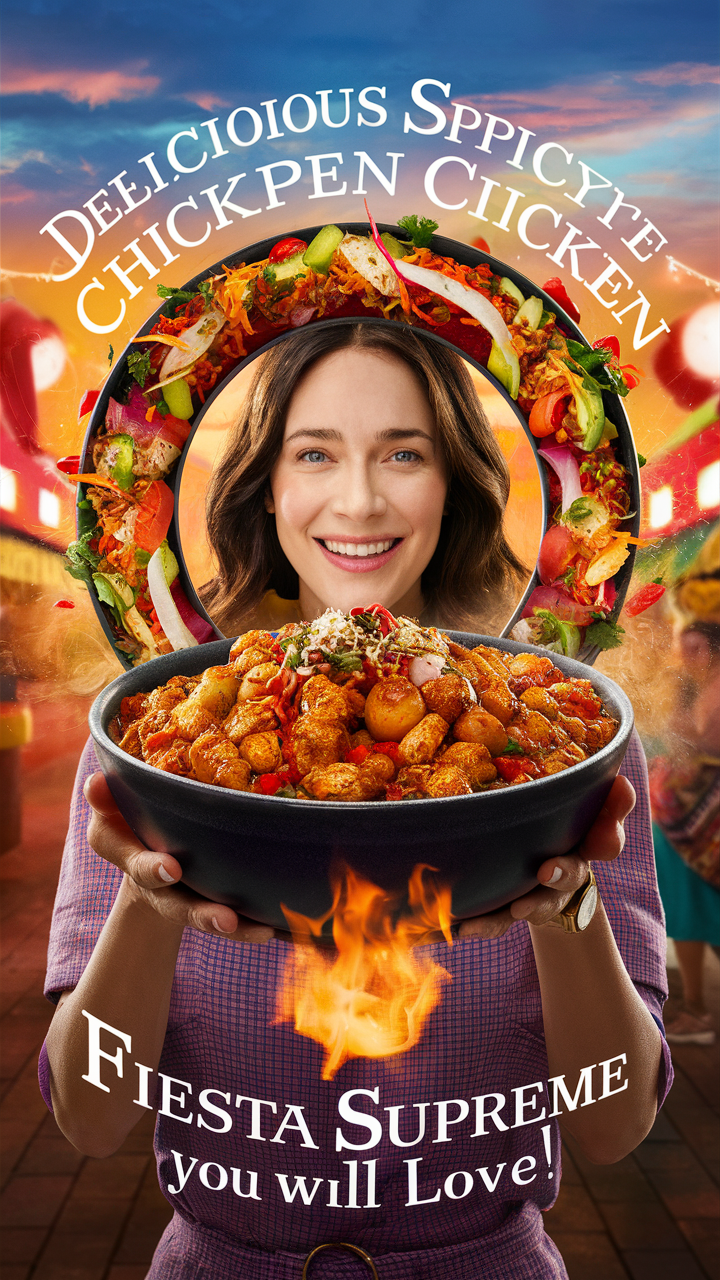 chicken recipes, spicy chicken, chickpea recipes, Mexican fiesta, spicy dishes