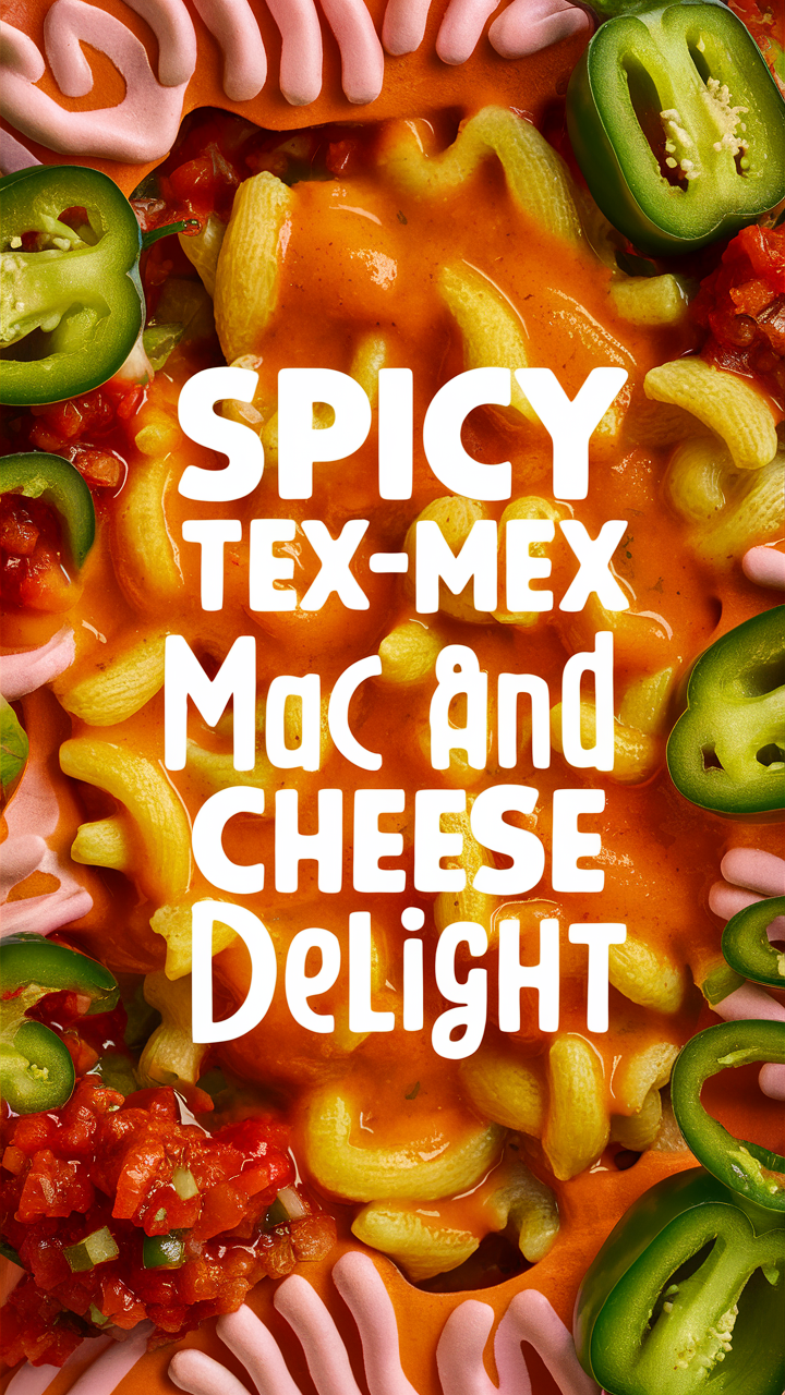 Spicy mac and cheese, Tex-Mex macaroni, Fiery baked mac, Spicy cheddar pasta, Hot Tex-Mex dishes