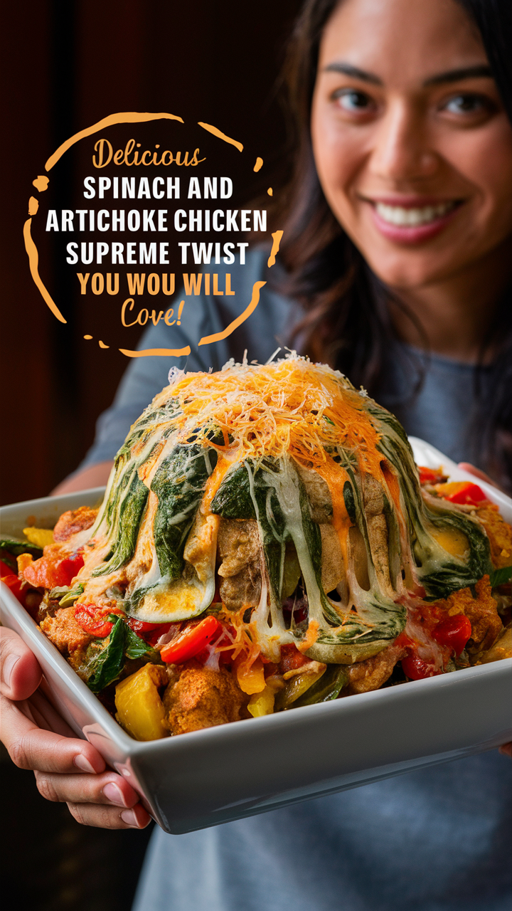 Spinach and Artichoke, Chicken Supreme, Spinach and Artichoke Dip, Artichoke Chicken, Spinach Artichoke Dip