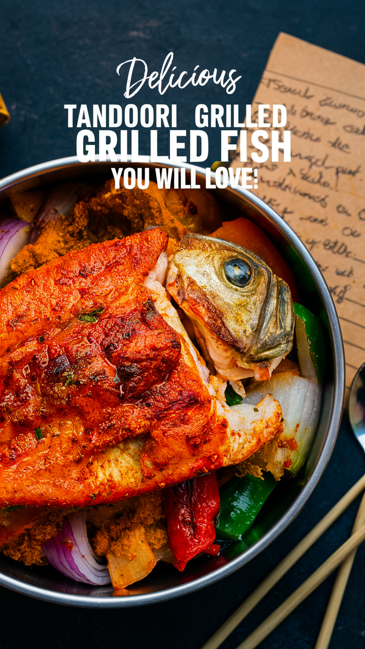 Grilled fish recipes, Best tandoori fish, Tandoori seafood dish, Indian fish BBQ, Spicy grilled fish